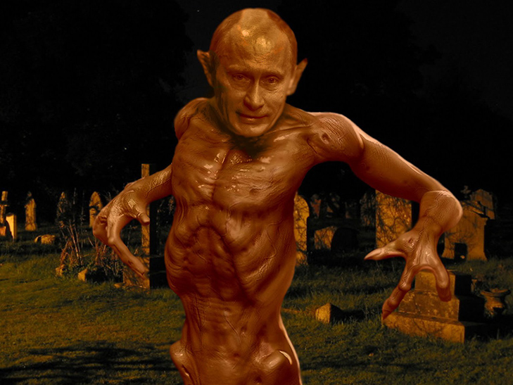 Диявольська сутність Путіна у ФОТОЖАБАХ - фото 14