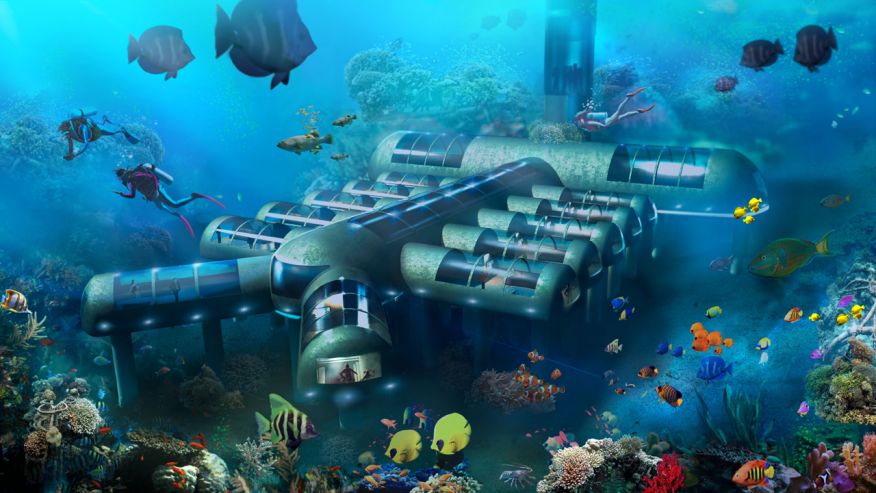 Американці побудують підводний пересувний готель - фото 1