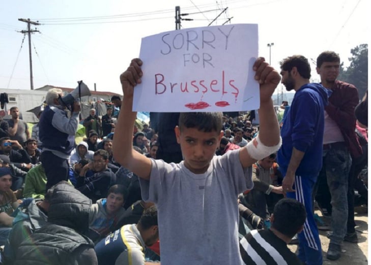 Брюссельці відповіли на акцію біженців:" Нам також вас шкода" - фото 2