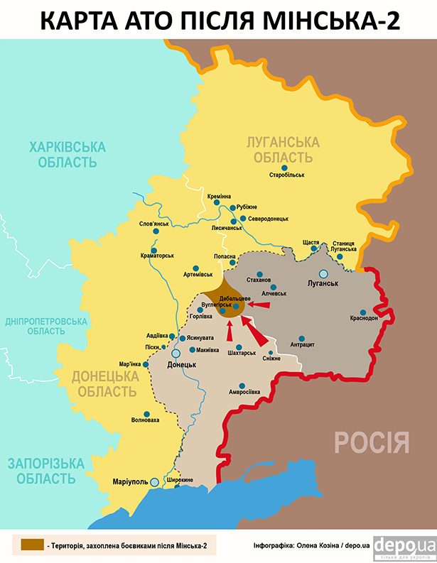 Сумна футурологія: Якою мала б бути Україна, якби Путін не відклав наступ  (КАРТА) - фото 2