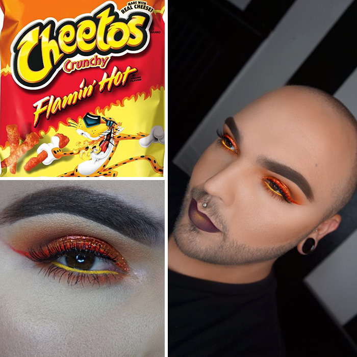 Як відомий блогер робить собі макіяж під колір обгортки від чипсів  - фото 4