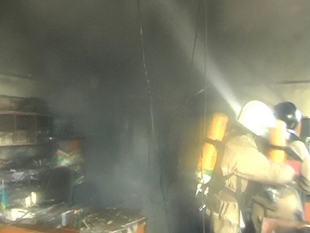 Загорілося приміщення з пультом управління світлофорами в міськДАЇ - фото 1