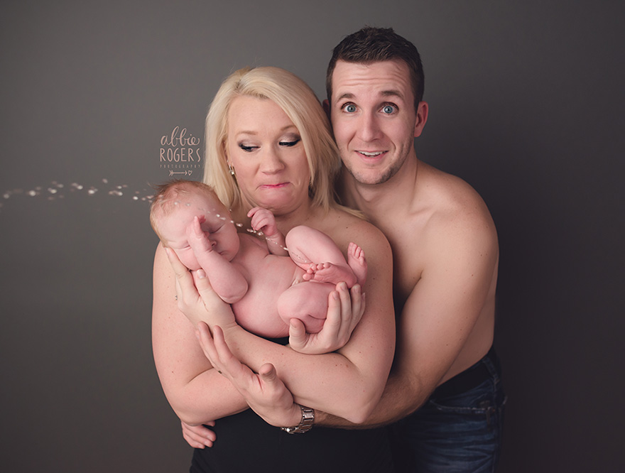 Як немовля зробило сімейне фото незабутнім  - фото 1