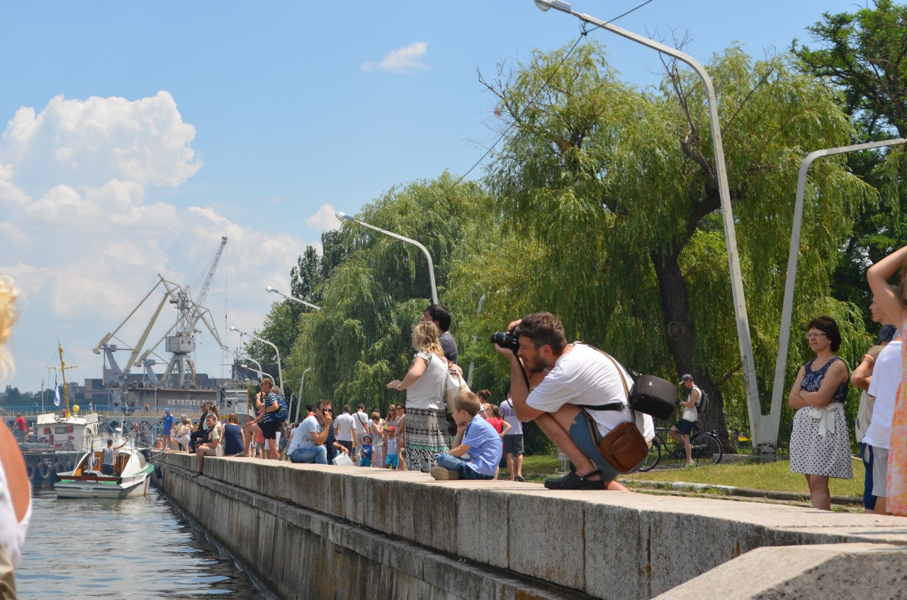 Як у Миколаєві розводили мости