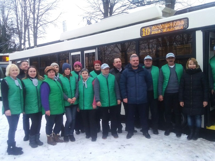 У Кропивницькому презентували нові тролейбуси (Фоторепортаж) - фото 11