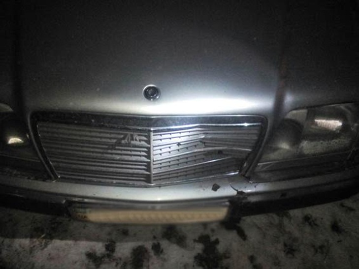 На Кропивниччині зловмисник покатався на краденому авто і врізався в бетонну опору - фото 1