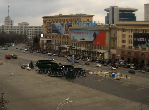 Як головну площу Харкова до Нового року готують (ФОТО)  - фото 2