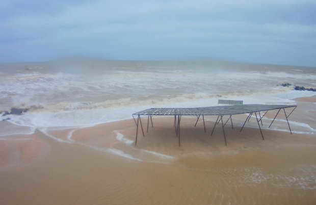 На запорізький курорт обрушився шторм – затоплені пляжі і бази відпочинку - фото 4