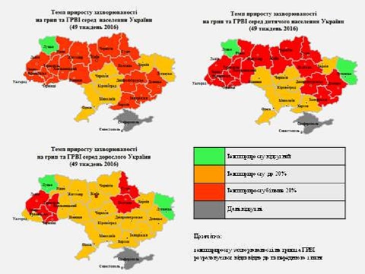 Епідпоріг з ГРВІ і грипу перетнули вже 11 областей України - фото 2