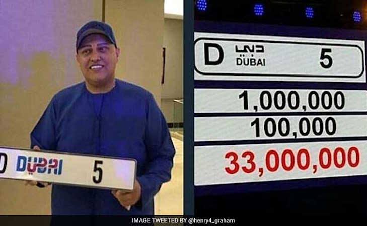 На аукціоні в Дубаї номерний знак автомобіля пішов за рекордні 8 мільйонів євро - фото 1