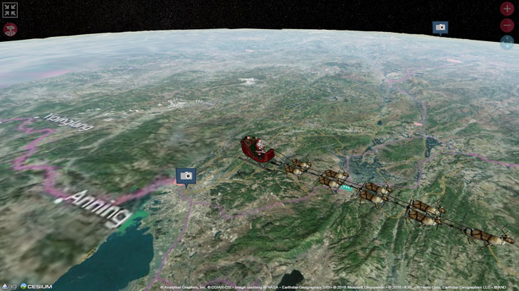 Санта вирушив у світове турне. За польотом стежать ППО США - фото 2