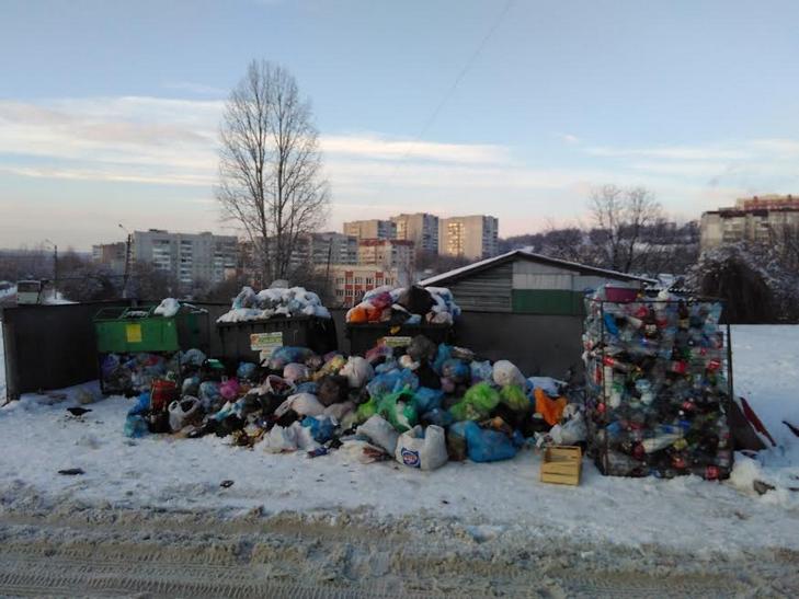 Гори сміття у Львові сягають другого поверху будинків (ВІДЕО, ФОТО) - фото 5