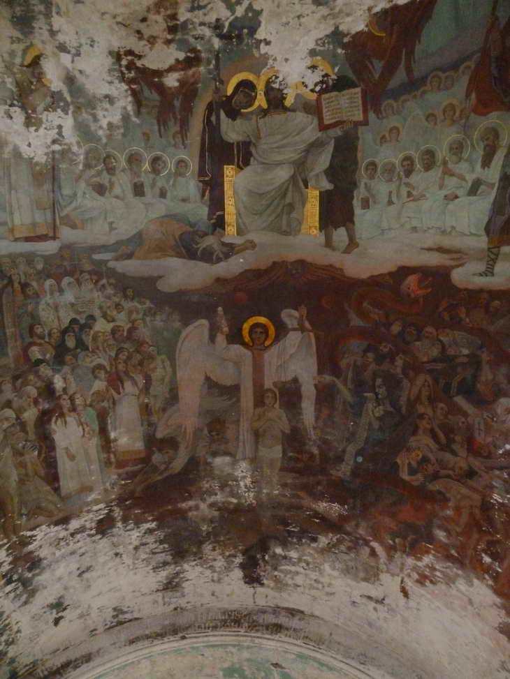 На Запоріжжі знайшли церкву, розписану як Володимирівський собор у Києві - фото 1