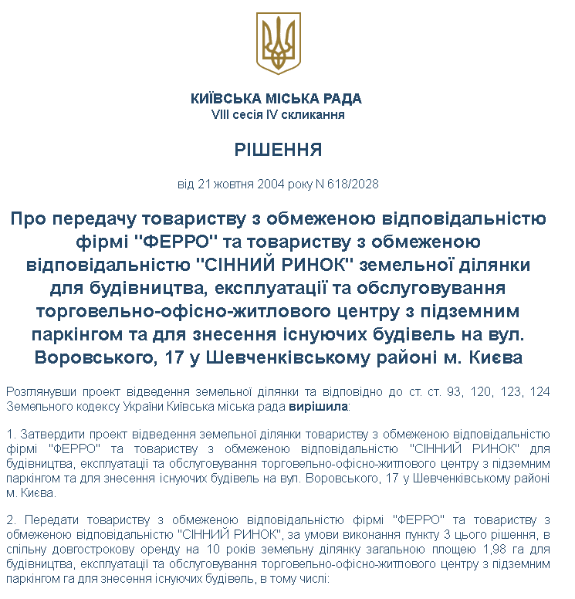 Історія руйнування легендарного Сінного ринку у Києві  - фото 1