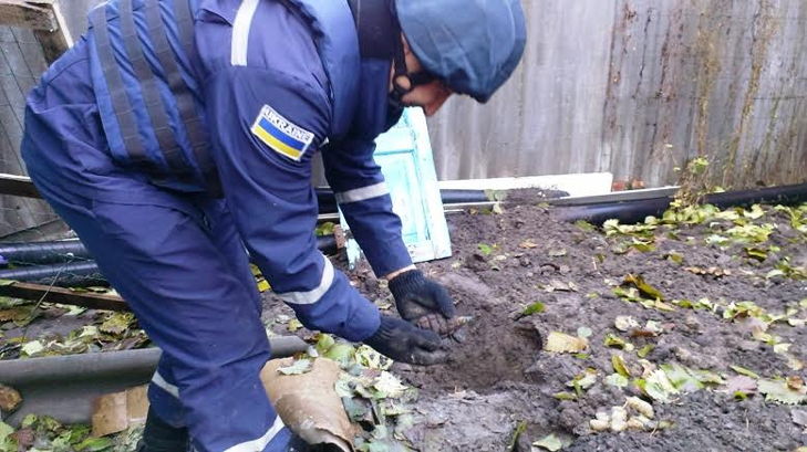 Житель Кропивницького знайшов у своєму дворі гранату - фото 1
