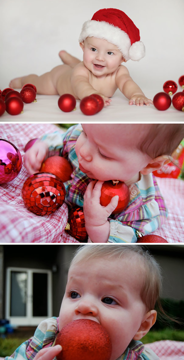 20 прикладів, як не треба фотографувати малюків на Новий рік - фото 12