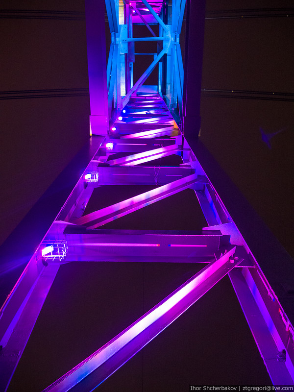 Світитись по-новому: У Житомирі міст засяяв синіми і рожевими вогнями - фото 4