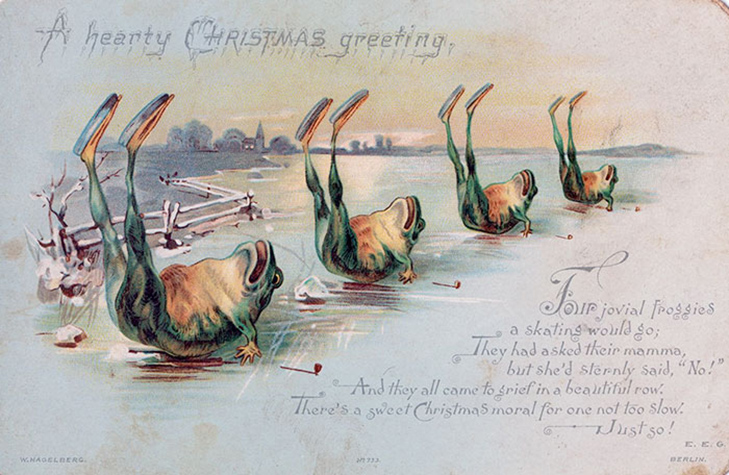 Вікторіанські різдвяні листівки, які змусять засумніватися в добрих намірах відправника - фото 5