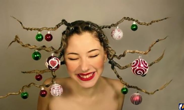 25 найоригінальніших новорічно-різдвяних зачісок - фото 7