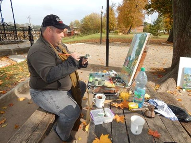 Восени природна краса Тростянця збирає художників з усієї України - фото 2