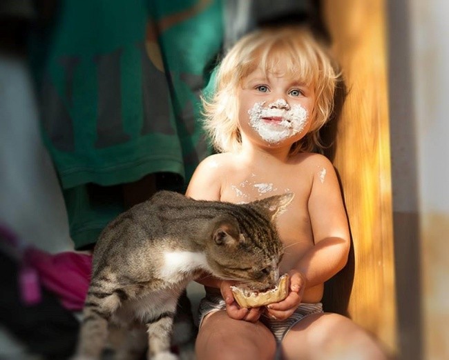 Чому коти - найкращі няньки для дітей - фото 16