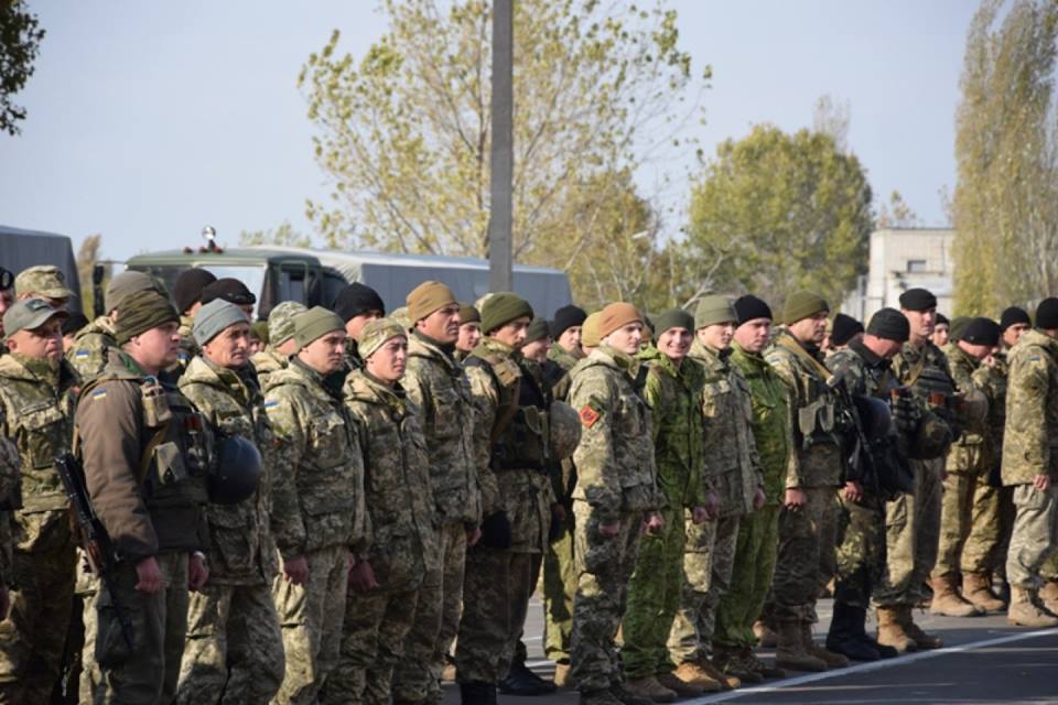 Миколаїв зустріч морпіхів 36 бригади, що майже півтора роки були в АТО