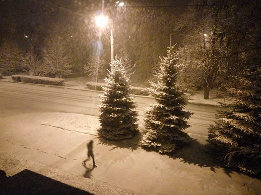 Зима близько: Краматорськ засипало снігом (ФОТО) - фото 2