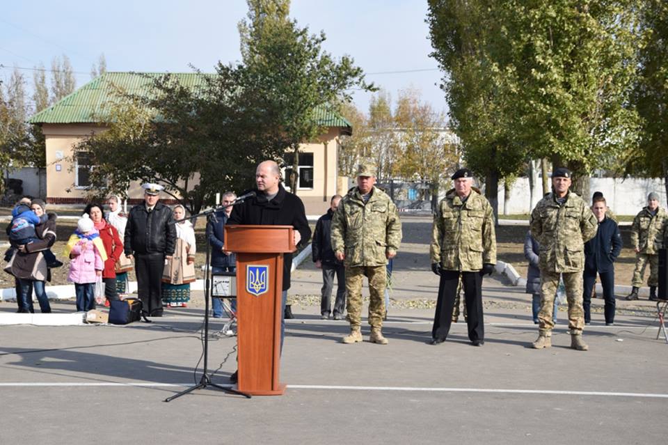 Миколаїв зустріч морпіхів 36 бригади, що майже півтора роки були в АТО