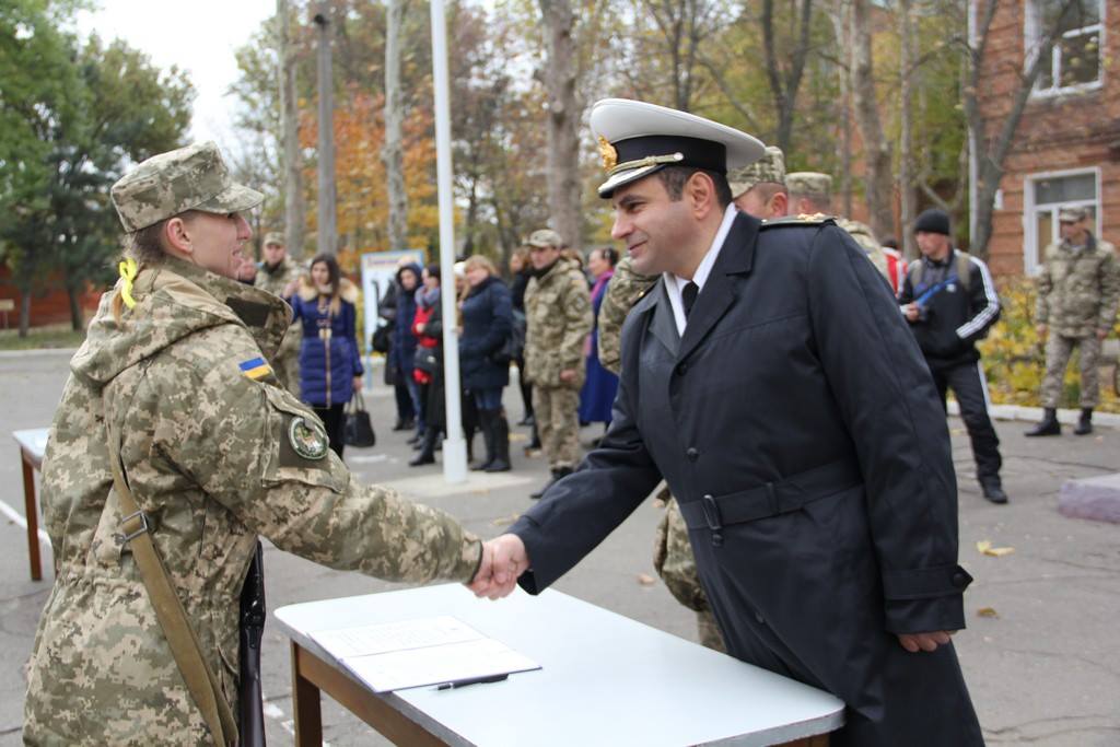 У Миколаєві присягнули на вірність народові 50 бійців ВМС