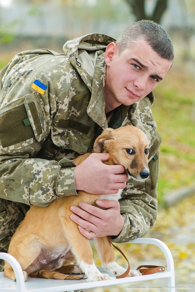 Миколаївські морпіхи дали старт акції пошуку домівки безпритуальним собакам