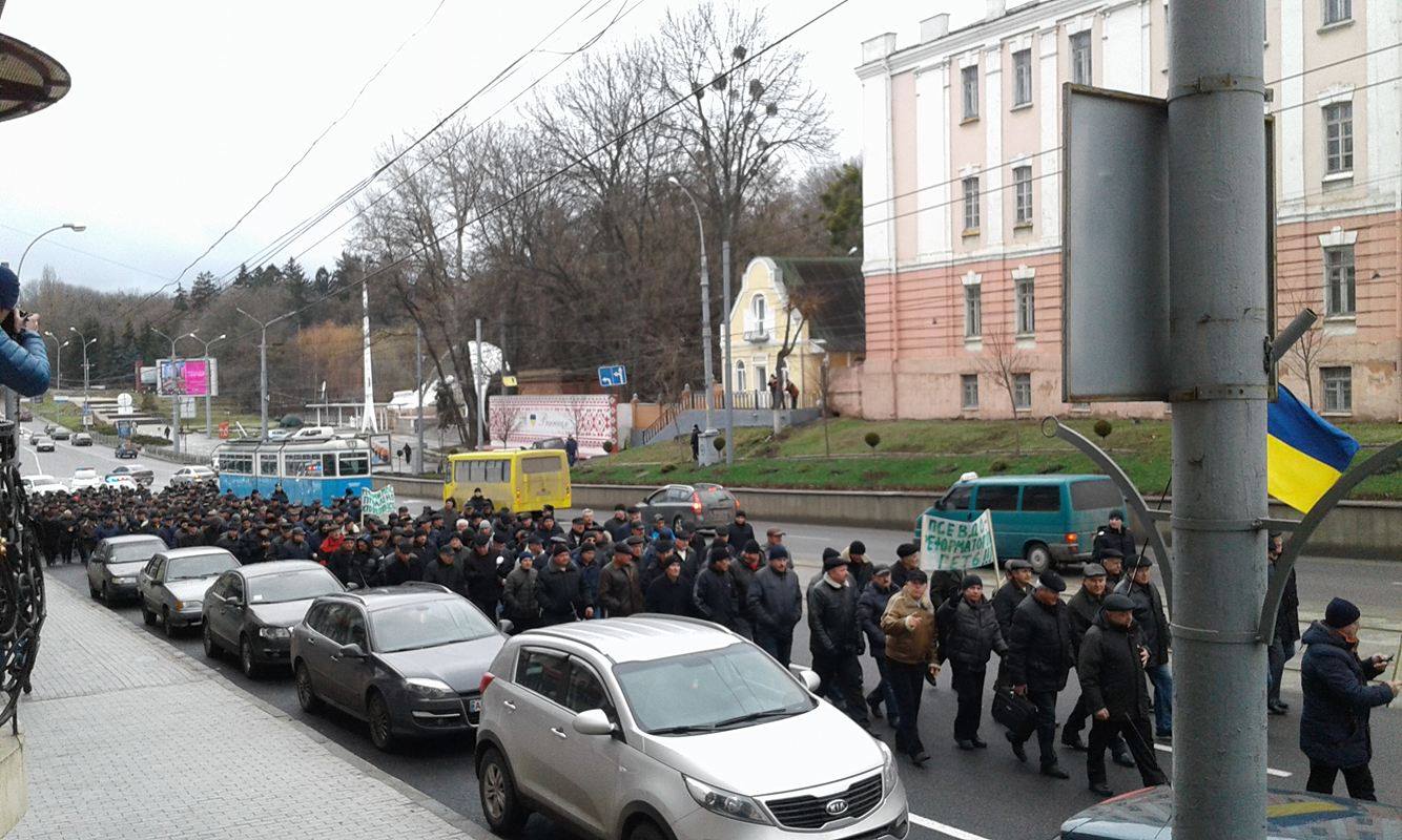 У Вінниці збунтувались колишні міліціонери: Вимагають збільшення пенсій та відставки Авакова - фото 10