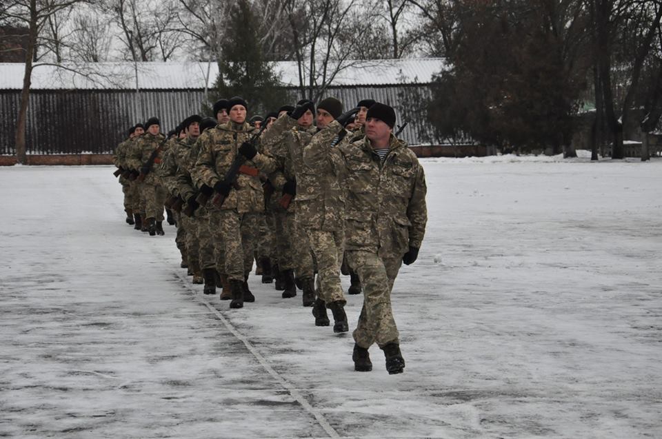 У Миколаєві склали прсягу більше 30 бійців ВМС