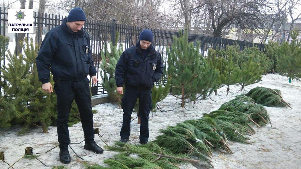 Поліція Миколаєва вилучила у "нелегалів" більше 100 кг фруктів, цукерок та ковбаси
