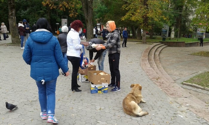 Як на Львівщині продають хліб з-під собак (ФОТО, ВІДЕО) - фото 1