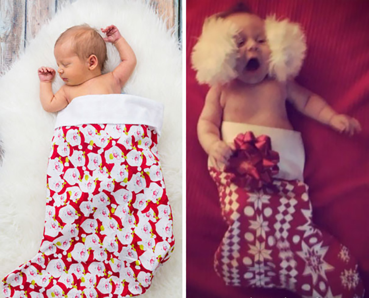 20 прикладів, як не треба фотографувати малюків на Новий рік - фото 16