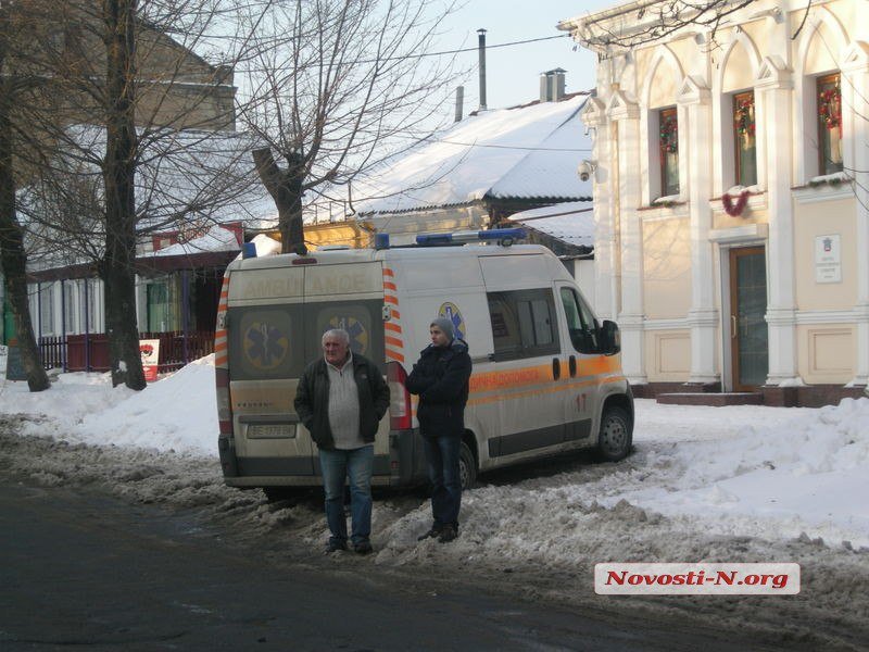 У день приїзду президента у Миколаєві замінували будівлю