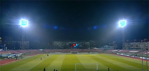 Як виглядає порожній стадіон "Волині" на матчі з "Динамо" - фото 1
