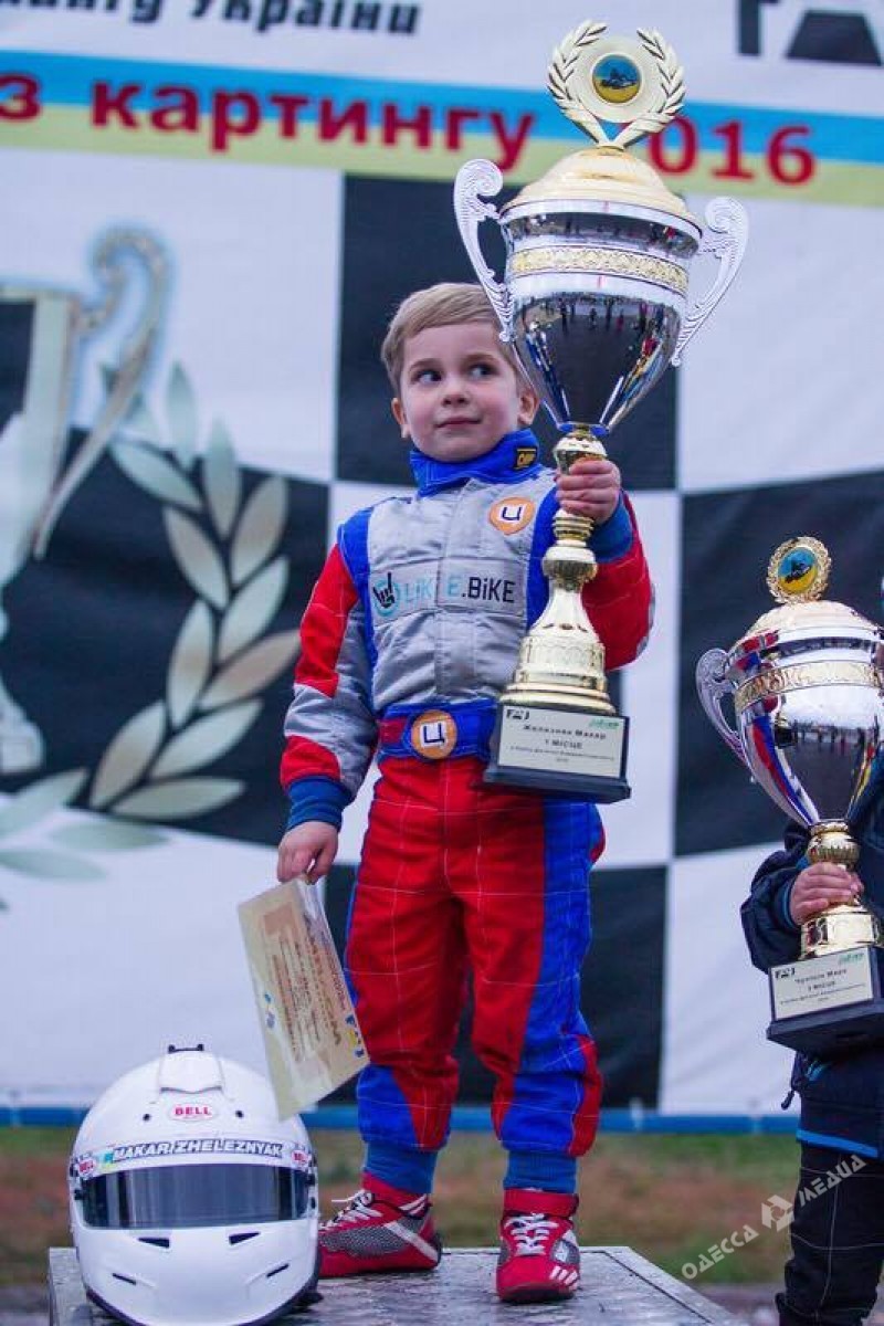 Маленький одесит став наймолодшим чемпіоном України з картингу - фото 1