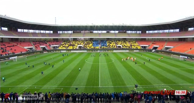 Як виглядають трибуни стадіону в Сумах перед матчем "Олімпік" - "Шахтар" - фото 1