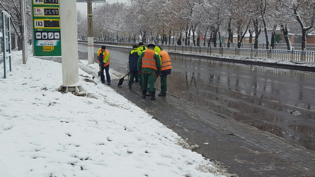 Миколаївські комунальники звітують, що посипали дороги сіллю