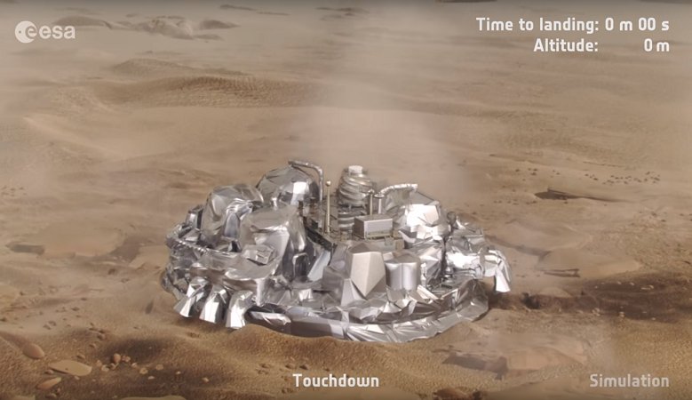 Космічний корабель здійснив посадку на Марс(ФОТО,ВІДЕО) - фото 1