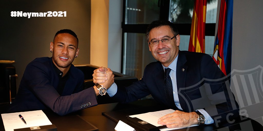 Неймар підписав "вічний" контракт з "Барселоною"  - фото 1