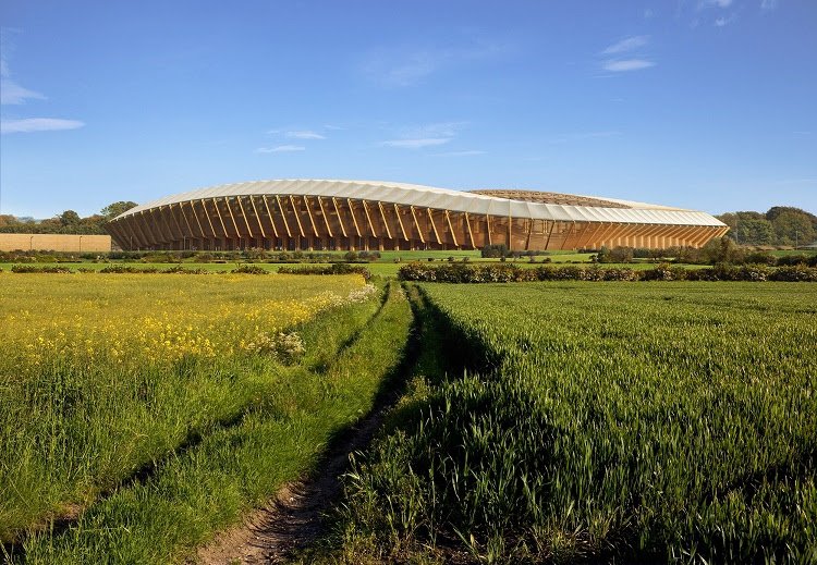 Як виглядатиме перший в світі повністю дерев'яний стадіон - фото 1