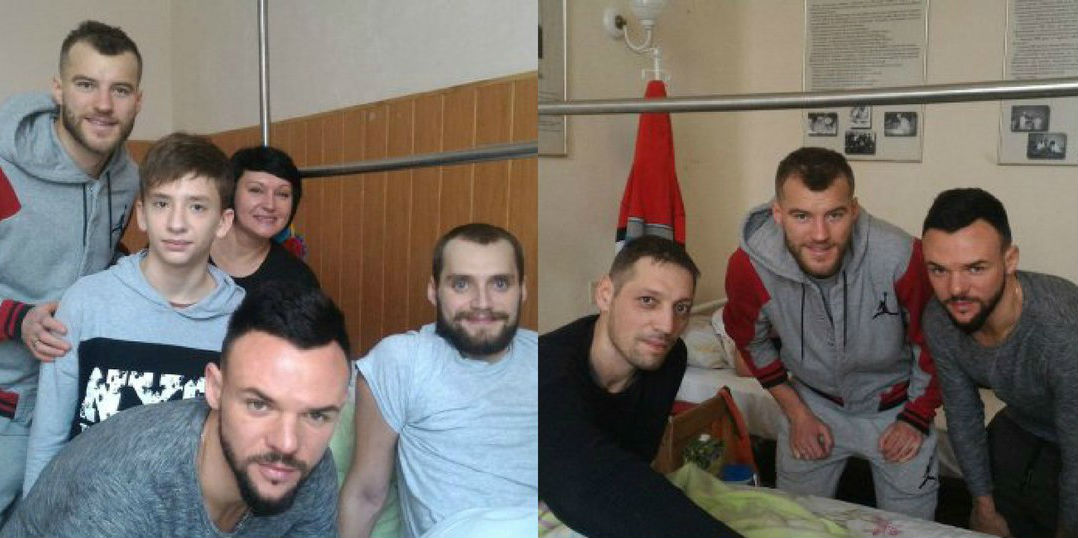Ярмоленко провідав поранених героїв АТО в госпіталі - фото 1