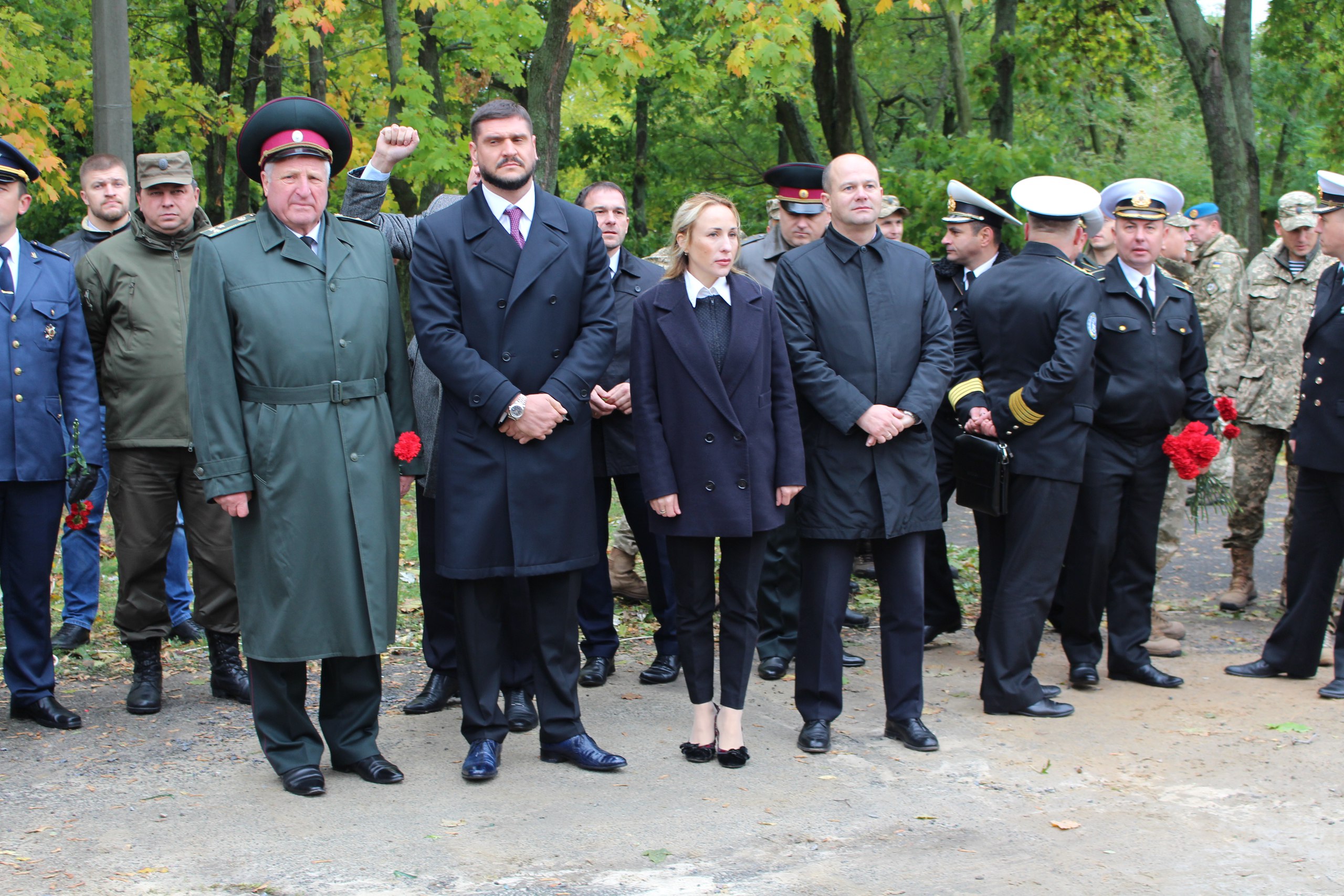 У Миколаєві заклали алею пам'яті загиблих військових