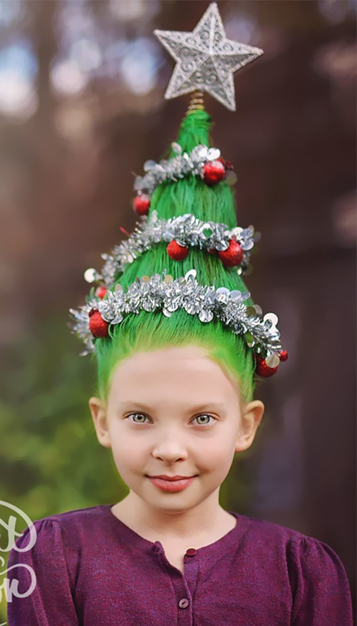 25 найоригінальніших новорічно-різдвяних зачісок - фото 24