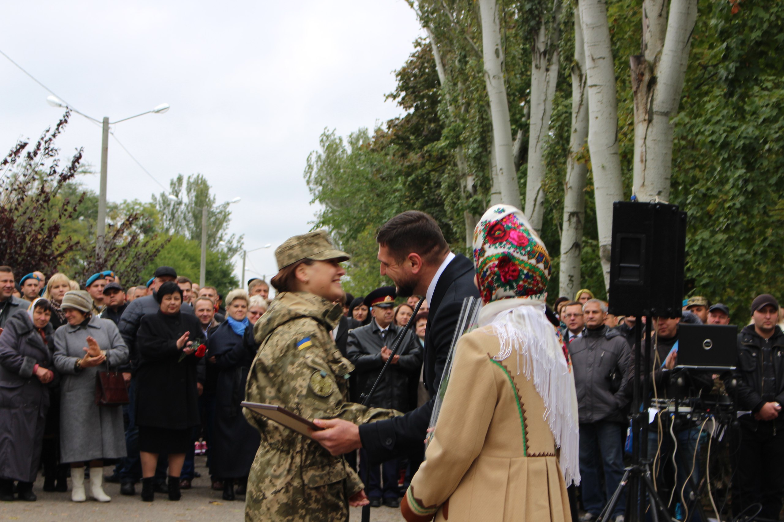 У Миколаєві заклали алею пам'яті загиблих військових