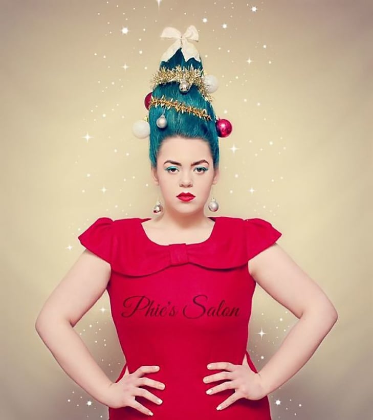 25 найоригінальніших новорічно-різдвяних зачісок - фото 5