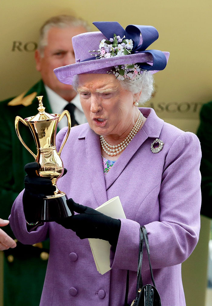 Як Трамп став британською королевою - фото 5