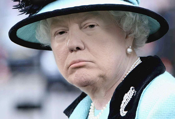 Як Трамп став британською королевою - фото 1
